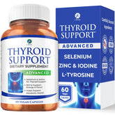 1 Body Thyroid Support bottle front showing daily energy and hormonal balance.