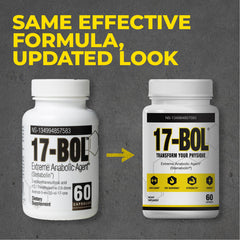 Label detail of 17-BOL Avry Labs Extreme Anabolic with Stenabolin blend and guidance