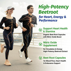 Closeup of 1 Body Beet Vital capsules prepared for daily use