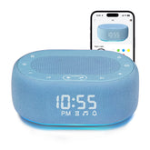 1Mii white noise sound machine front view for a calm, sleep-friendly bedside setup.