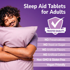 21st Century Melatonin 5 mg directions panel shows bedtime use