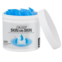 2Toms Skin-On-Skin Square blister pad protects against rubbing and irritation.