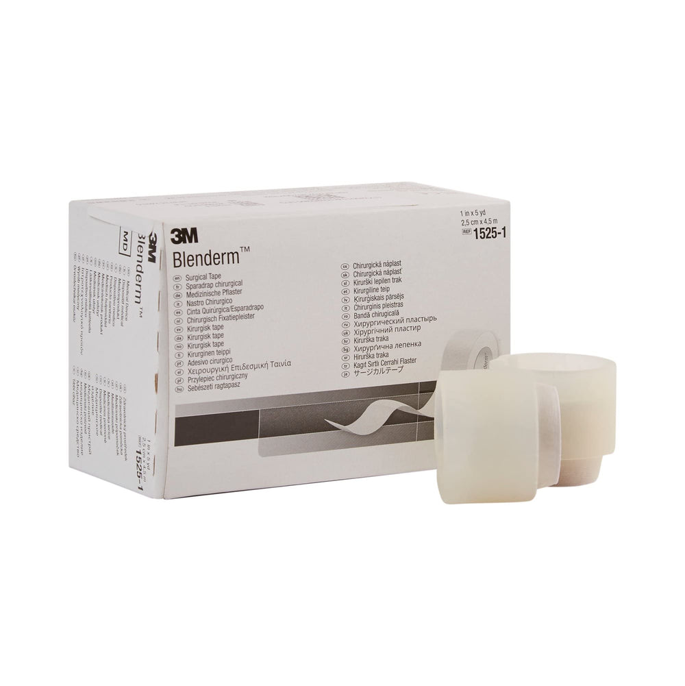 3M Blenderm transparent tape with clear application for wound protection and visibility