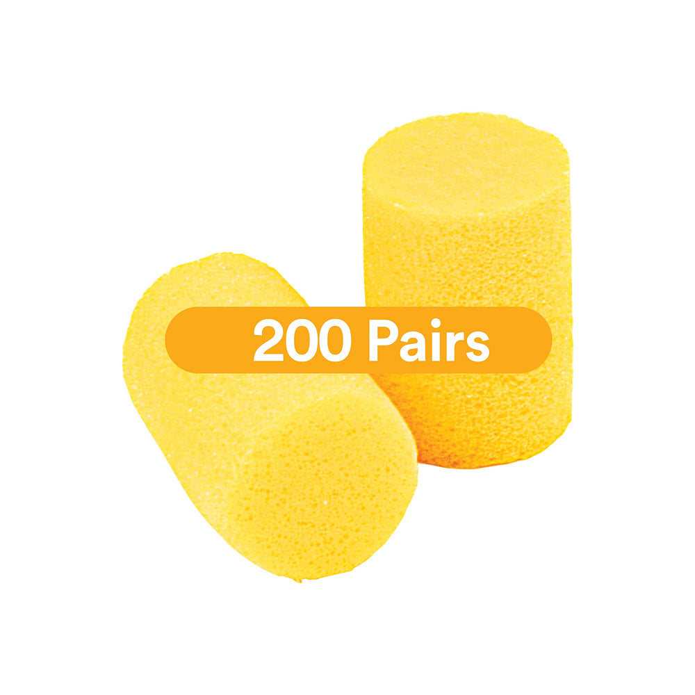 3M E-A-R Classic earplugs pack-front view for workplace hearing protection