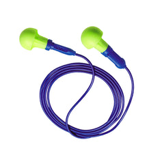 3M E-A-R Push-Ins earplugs with corded packaging for easy storage.