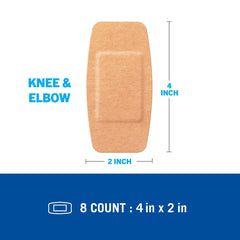 Nexcare Soft ’n Flex bandage on finger provides breathable protection.