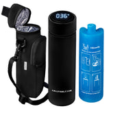 4ALLFAMILY Nomad Medium Pro insulin cooler front view keeps meds cool during travel.