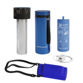 4ALLFAMILY Voyager cooler top view shows compact travel design for meds