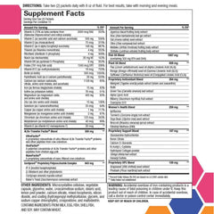 4Life RiteStart Women bottle closeup highlights zinc and vitamin C in a convenient daily pack.