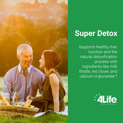 4Life Super Detox artichoke detail showcases detox-focused botanical ingredient.