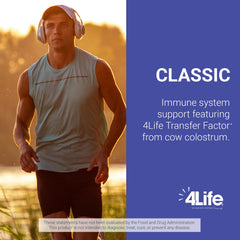 Detail of cow colostrum ingredient in 4Life Transfer Factor Classic immune education