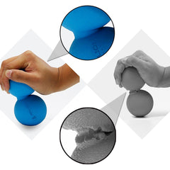 5BILLION FITNESS peanut massage ball neck release session for tension relief