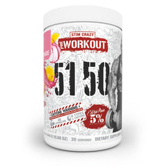 5% Nutrition Rich Piana 5150 Pink Lemonade tub for intense workouts