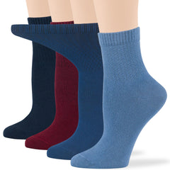 7BIGSTARS KINGDOM seamless-toe dark navy quarter socks for all-day comfort
