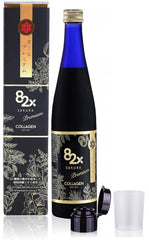 82X Collagen Premium bottle showing marine collagen liquid for skin and hair support