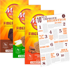 99 Cell LLC Fiber Thins Apple Crisp bar for digestive health support and on the go snacking