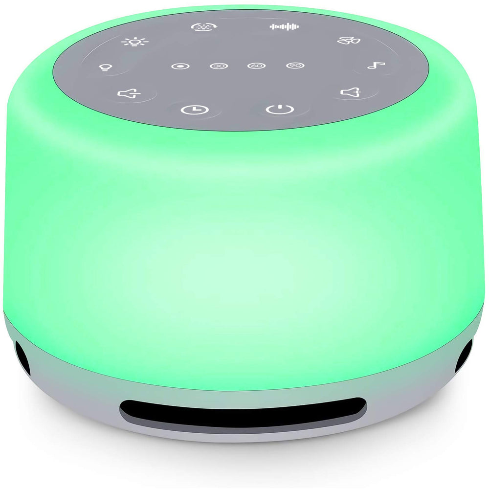 9H Sleep Sound Machine with 24 soothing sounds for calm nights