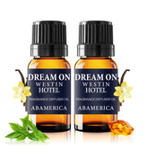 ABAMERICA Hotel Diffuser Oils bottle shows luxury fragrance with long-lasting diffusion.