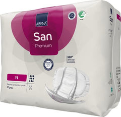 Abena San Premium Size 11 absorbency zones for targeted moisture control