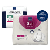 Abena San Premium Size 11 front view showing discreet protection
