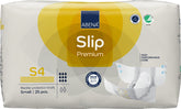Abena Slip Premium S4 fits hips 24–33 inches for secure daily wear.