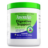 AbsorbAid Digestive Enzymes bottle front promotes smoother meals and nutrient uptake.