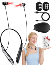 ABXMAS ears and nose red light device front view with 650nm light