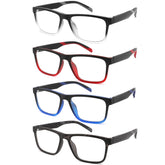 acavefox reading glasses 2.5 diopter frame front for comfortable reading