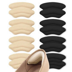 Accoglie heel pads inside a shoe providing all-day cushioning and a secure fit.