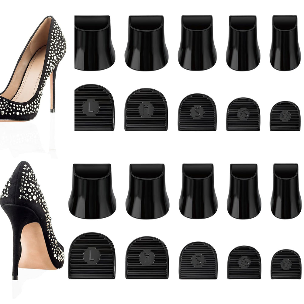 Accoglie XXS heel-tip protectors for discreet daily wear.