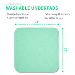 Accompagner changing pad for babies or pets in practical use.