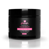 ACE NUTRITION feminine care balm jar close-up with organic ingredients for gentle hydration