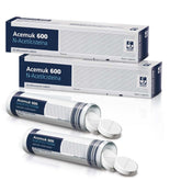 Acemuk NAC 600mg bottle offers antioxidant support for daily wellness