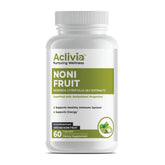 Aclivia Hawaiian Noni capsules bottle image shows convenient daily wellness support