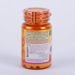 Close-up of Acorbic Vitamin C 1000 mg pills for daily use.