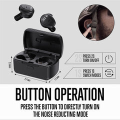 ACT FIRES dual noise reduction modes for indoor and outdoor ranges.