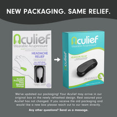 Aculief clip on hand demonstrates portable wellness during daily activities