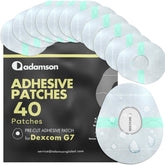 Adamson Dexcom G7 over patches waterproof: secure CGM through showers and workouts.