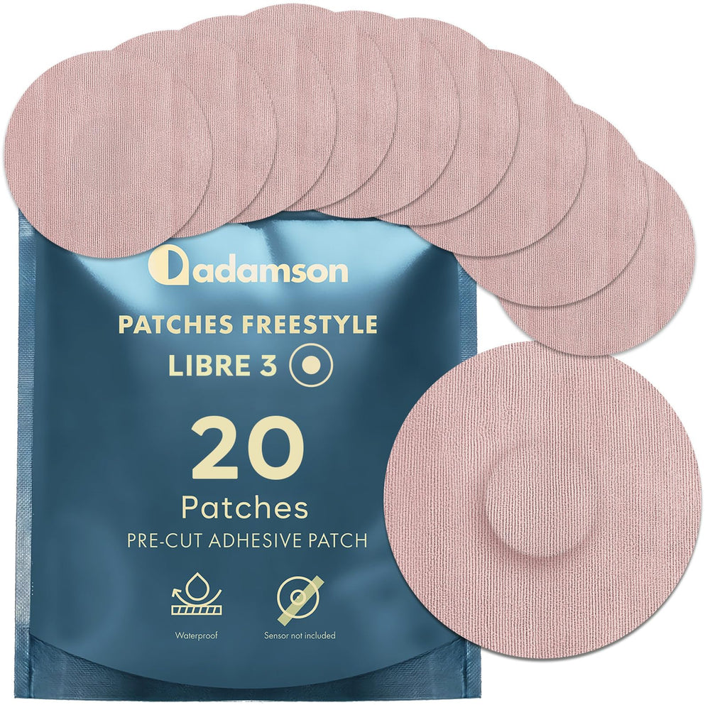 Adamson Freestyle Libre 3 beige patch pack for daily wear
