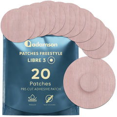 Adamson Freestyle Libre 3 beige patch pack for daily wear