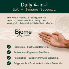Adapt Naturals 4-in-1 capsules closeup showing easy daily probiotic support.