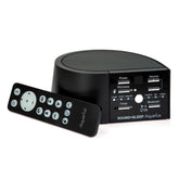 Adaptive Sound Aquarius front view showing a compact sleep companion for aquatic sound relaxation.
