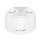 Lectro Sound 2 front view on a nursery shelf for steady sleep ambiance