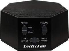Adaptive Sound Technologies LectroFan Classic front view; compact travel-ready design for on-the-go rest