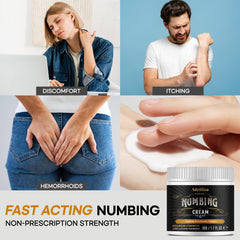 Adellina Numbing Cream texture is soft and non-greasy