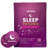 Adellina Sleep Patches Extra Strength pack shown for easy nightly use.