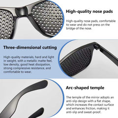 Adjustment glasses with a lightweight frame designed for comfortable wear.