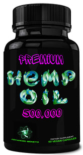 Advanced Bionetix True Hemp Oil bottle showing 500ml size for daily balance