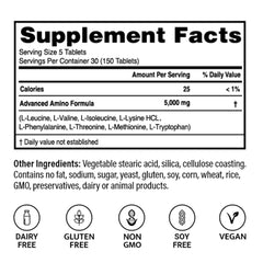 Advanced Bionutritionals Advanced Amino Formula capsule closeup highlighting recovery support.