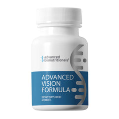 Advanced Bionutritionals Advanced Vision Formula tablets in bottle for daily eye support.